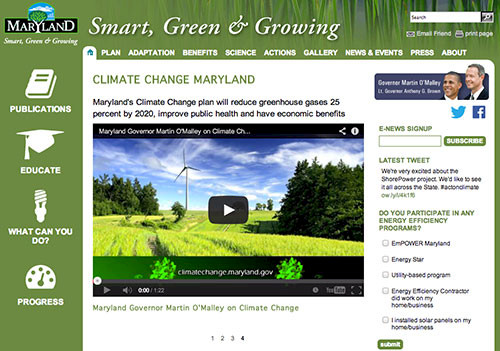 Climate Change Maryland