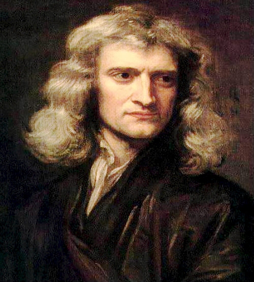 Godfrey Kneller's 1689 portrait of Isaac Newton