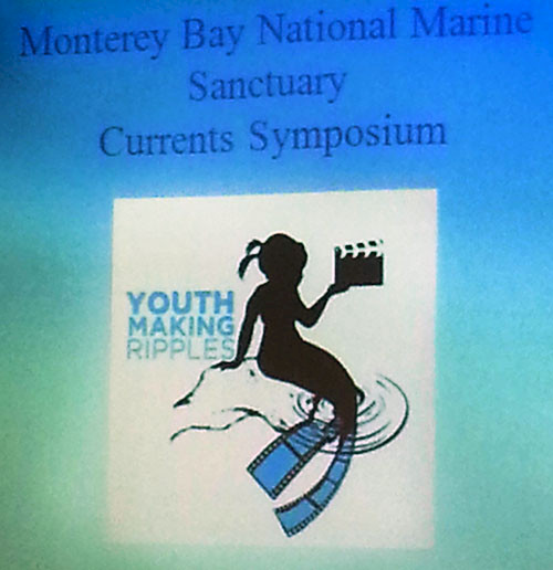 The logo of a youth film group.