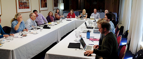 Teachers at the USAUS-H2O workshop in Canberra.