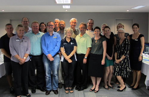 participants at the Mackay report card design workshop, 24 February. credit: Simone Richards