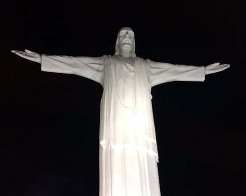 Cristo Rey overlooking Cali, Colombia