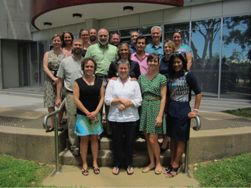 Participants at the Great Barrier Reef Resilience Index Workshop at James Cook University in Townsville, Australia