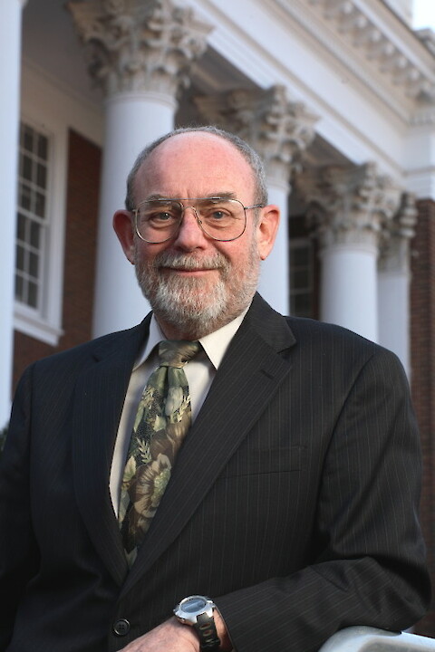 Professor Jay Zieman (1943-2015). Photo fromÂ http://www.evsc.virginia.edu/