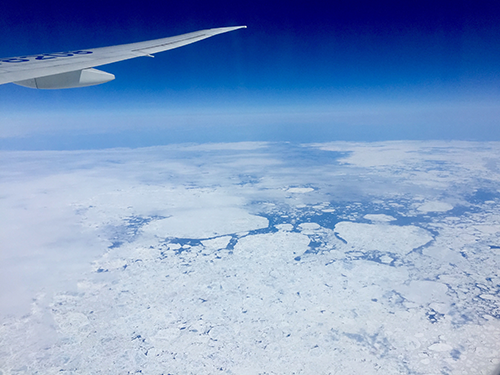 The north pole! Almost. Credit: Simon Costanzo