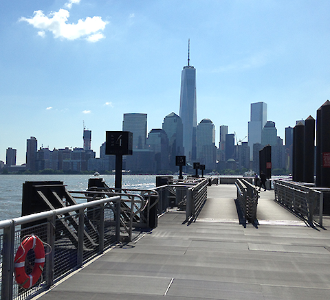 We often took the Ferry from Jersey City over to Manhattan. Credit: Dylan Taillie