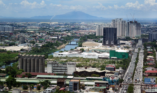 West Bay Watershed viewed from 100 Revolving Restaurant, Quezon City