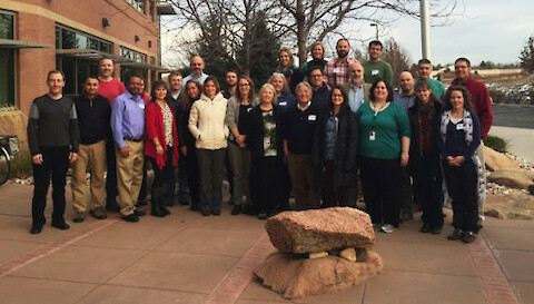 Participants at the North Central Climate Science Center ecological drought workshop.