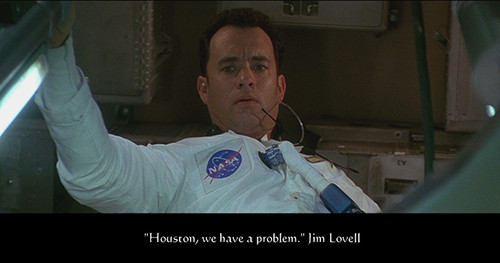 Screenshot from the movie Apollo 13