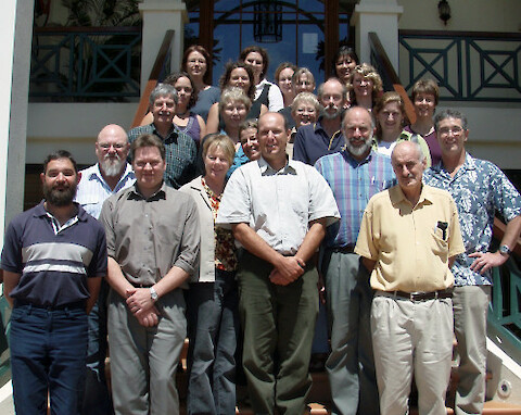 Great Barrier Reef workshop participants in Townsville, Australia