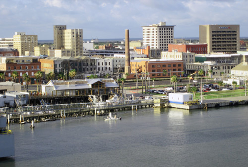 View of downtown Galveston, Texas. Credit: Wikimedia Commons