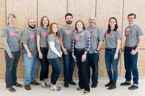 Members of the team behind WebStock 2016. Photo by Will Parson/Chesapeake Bay Program.