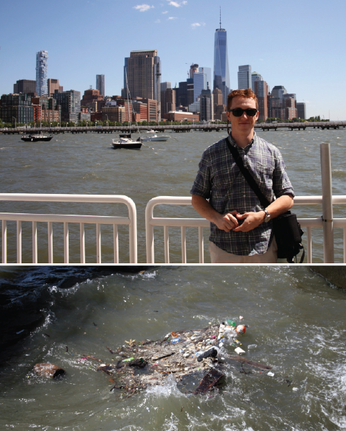 Photos of me standing on Pier 40 and of a clump of trash we found floating in the Hudson serve as reminders of the human influence that has pressured New York Harbor and the Hudson River for centuries. The River Project was a nice look at organisms that have kept hanging on despite human mistreatment and who are now being advocated for by middle school students throughout the city. As a partner on BOP CCERS, the River Project was an oasis of information and hope that is well worth the visit.