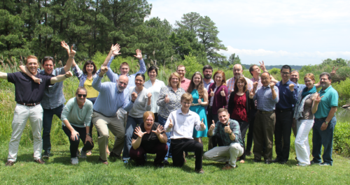 Overall, it was a fun and productive retreat. Image credit: James Currie