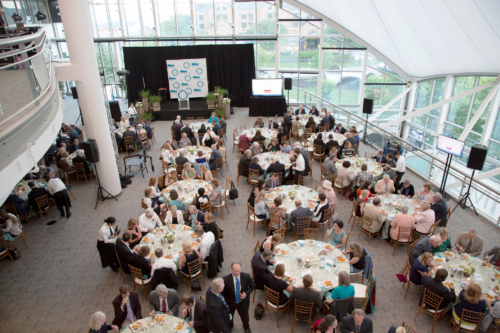 The first event, hosted by IMET, was attended by over 300 guests. Image credit: UMCES