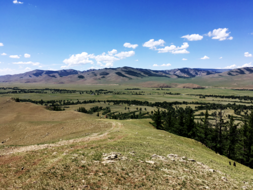 Can't get enough of these Mongolian vistas. Photo credit Bill Dennison
