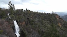 Waterfall in northern California