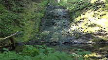 Small waterfall in southern Oregon