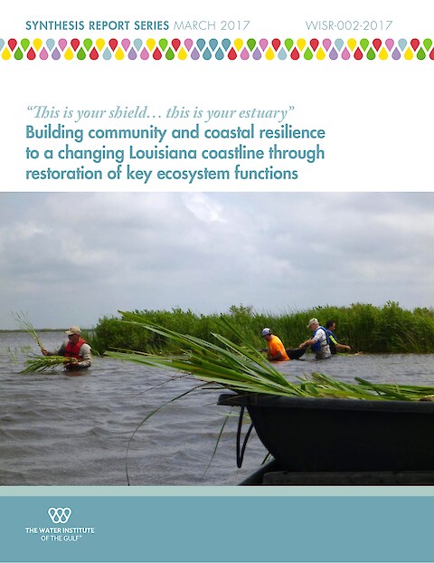 Building community and coastal resilience to a changing Louisiana coastline through restoration of key ecosystem functions (Page 1)