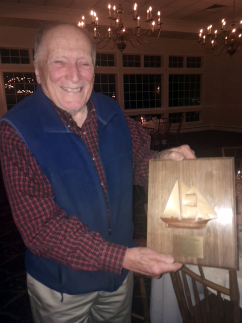 George Woodwell was presented with a beautiful plaque for his service to Sea Education Association.