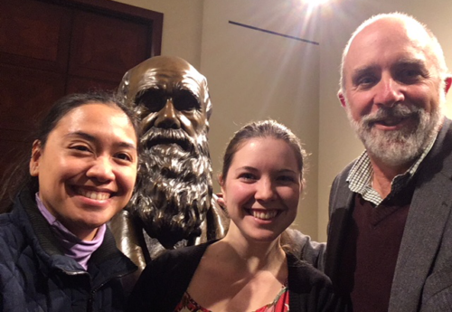 Our IAN team selfie with a great science communicator! (Photo by B. Dennison)