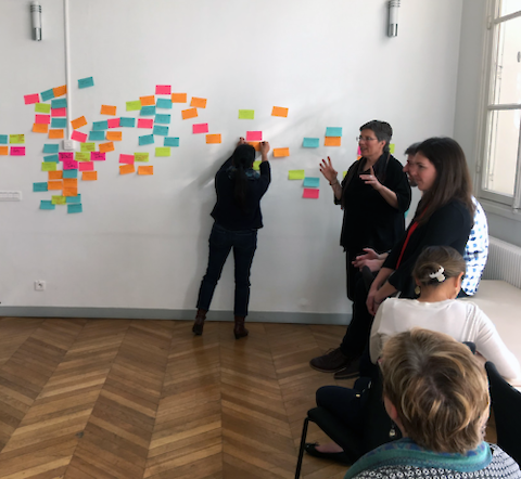 IAN staff participating in a Transdisciplinary workshop in Paris, France. Image credit Bill Dennison