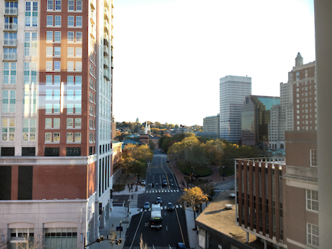 A view of Providence from the Rhode Island Convention Center where CERF was held this year.