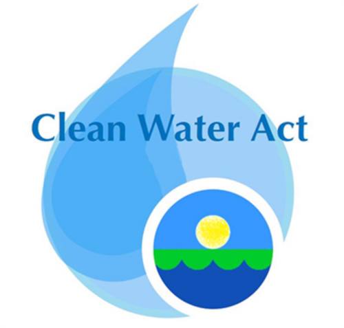 The logo of the Clean Water Act.