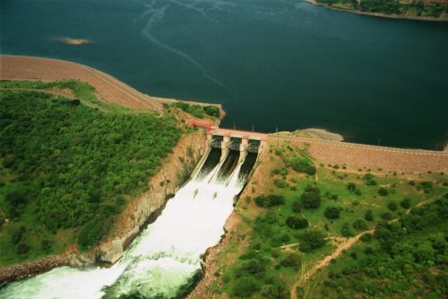 Itezhi-Tezhi Dam. Image credit Sarah Black at WWF. Used with permission.