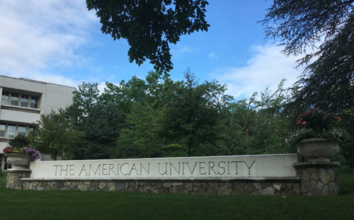 The AESS conference was hosted at American University, a net-zero carbon campus.