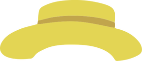 Traditional farmer sun hat