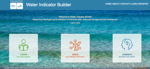 The Water Indicator Builder.