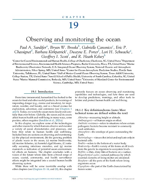 Sandifer et al. 2023. Observing and monitoring the ocean (Page 1)