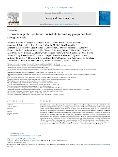 Overcome imposter syndrome: Contribute to working groups and build strong networks (Page 1)