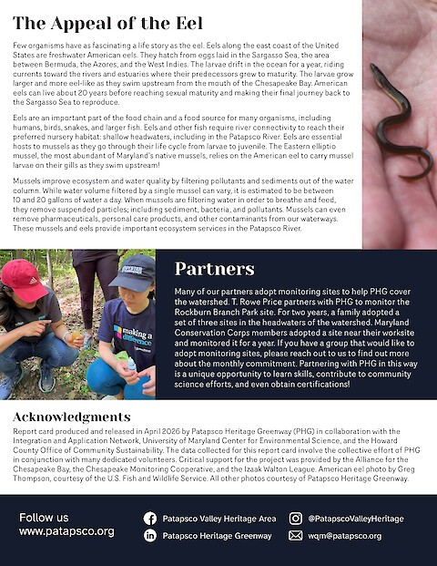 Patapsco River 2025 Report Card (Page 4)