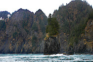 Fjords at Kenai Fjords National Park, Alaska.